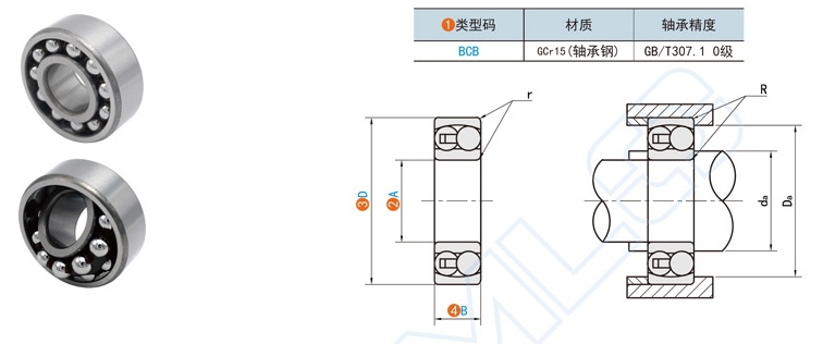 調(diào)心球軸承的作用與用途